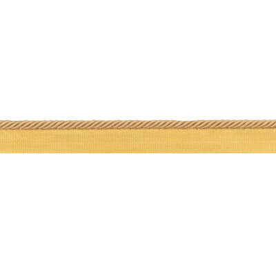 BRUNSCHWIG & FILS T8020105.40.0 PICARDY CORD YELLOW TRIM - Eade's Wallpaper