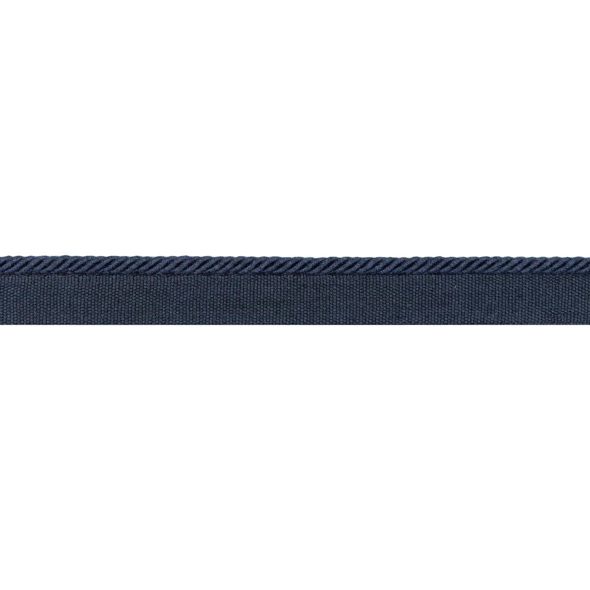 BRUNSCHWIG & FILS T8020105.50.0 PICARDY CORD NAVY TRIM - Eade's Wallpaper