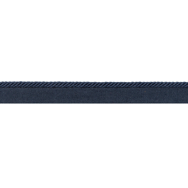 BRUNSCHWIG & FILS T8020105.50.0 PICARDY CORD NAVY TRIM - Eade's Wallpaper