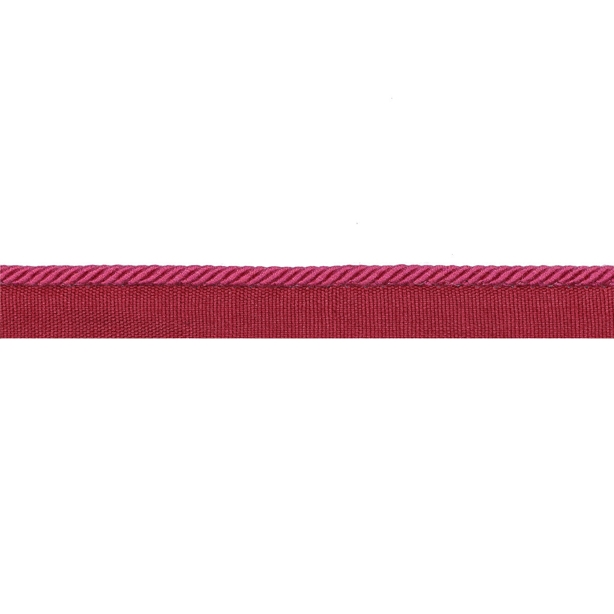 BRUNSCHWIG & FILS T8020105.719.0 PICARDY CORD CERISE TRIM - Eade's Wallpaper