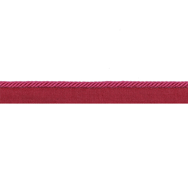 BRUNSCHWIG & FILS T8020105.719.0 PICARDY CORD CERISE TRIM - Eade's Wallpaper
