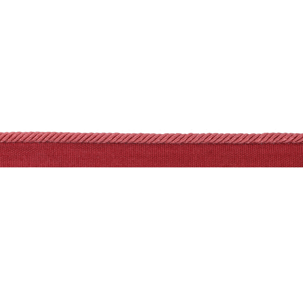 BRUNSCHWIG & FILS T8020105.77.0 PICARDY CORD ROSE TRIM - Eade's Wallpaper