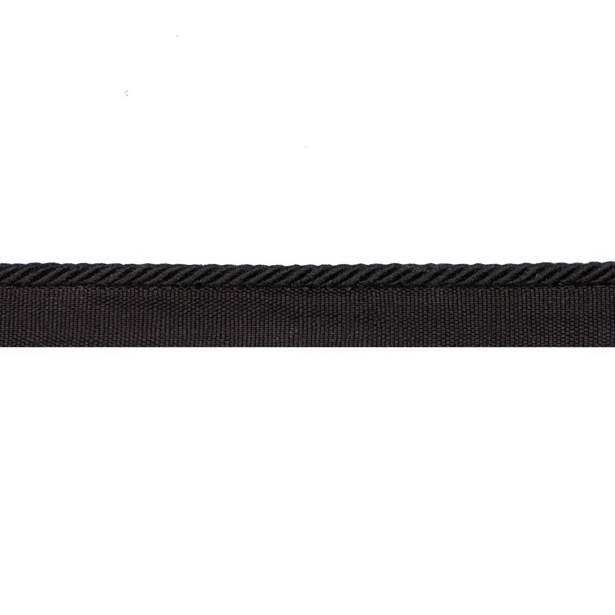 BRUNSCHWIG & FILS T8020105.8.0 PICARDY CORD NOIR TRIM - Eade's Wallpaper