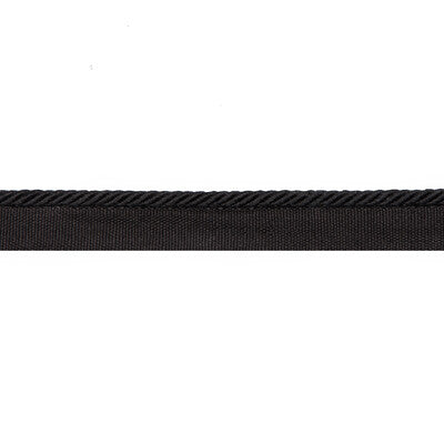BRUNSCHWIG & FILS T8020105.8.0 PICARDY CORD NOIR TRIM - Eade's Wallpaper