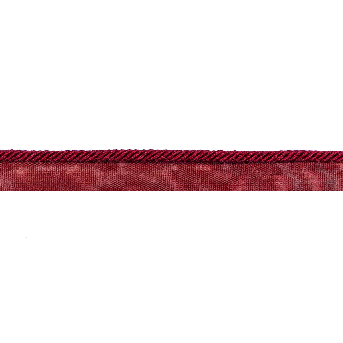 BRUNSCHWIG & FILS T8020105.9.0 PICARDY CORD BORDEAUX TRIM - Eade's Wallpaper