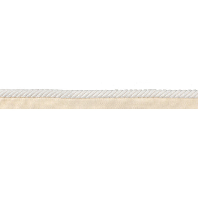 BRUNSCHWIG & FILS T8020106.101.0 BARODET CORD SNOW TRIM - Eade's Wallpaper