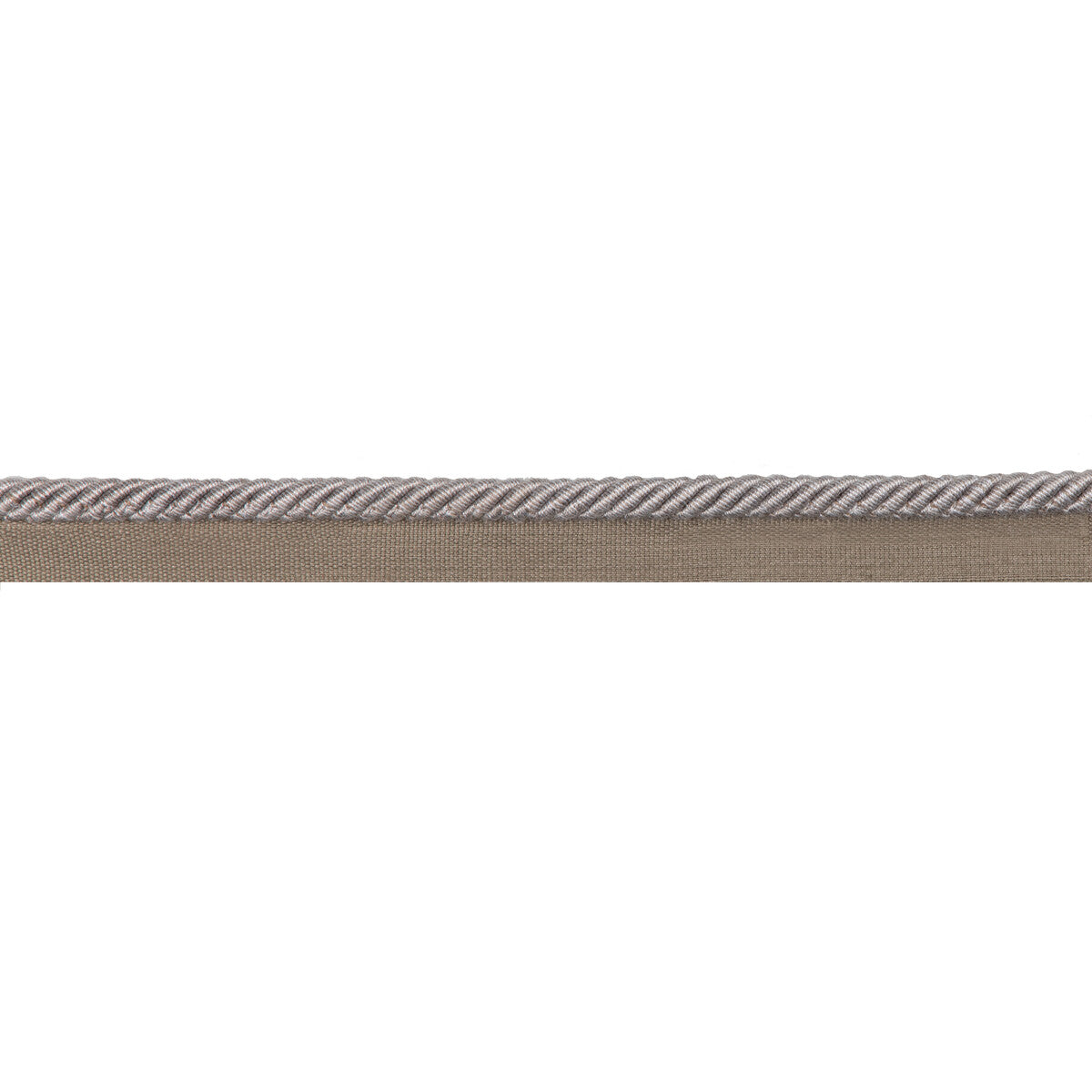 BRUNSCHWIG & FILS T8020106.11.0 BARODET CORD SILVER TRIM - Eade's Wallpaper