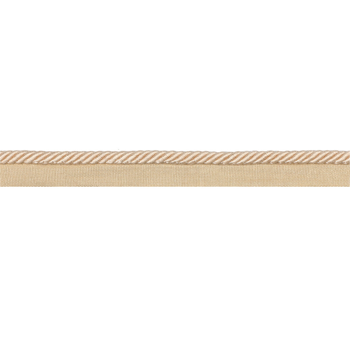 BRUNSCHWIG & FILS T8020106.1116.0 BARODET CORD CHAMPAGNE TRIM - Eade's Wallpaper