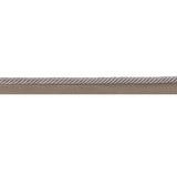 BRUNSCHWIG & FILS T8020106.11.0 BARODET CORD SILVER TRIM - Eade's Wallpaper
