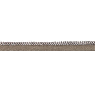 BRUNSCHWIG & FILS T8020106.11.0 BARODET CORD SILVER TRIM - Eade's Wallpaper