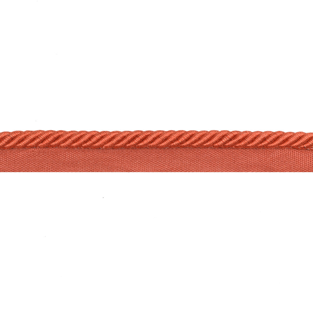 BRUNSCHWIG & FILS T8020106.12.0 BARODET CORD TANGERINE TRIM - Eade's Wallpaper