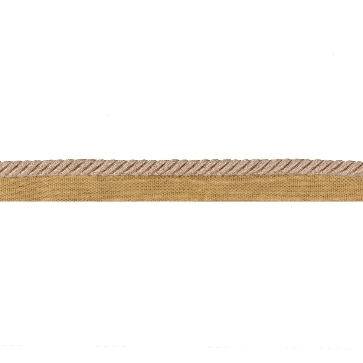 BRUNSCHWIG & FILS T8020106.16.0 BARODET CORD BEIGE TRIM - Eade's Wallpaper