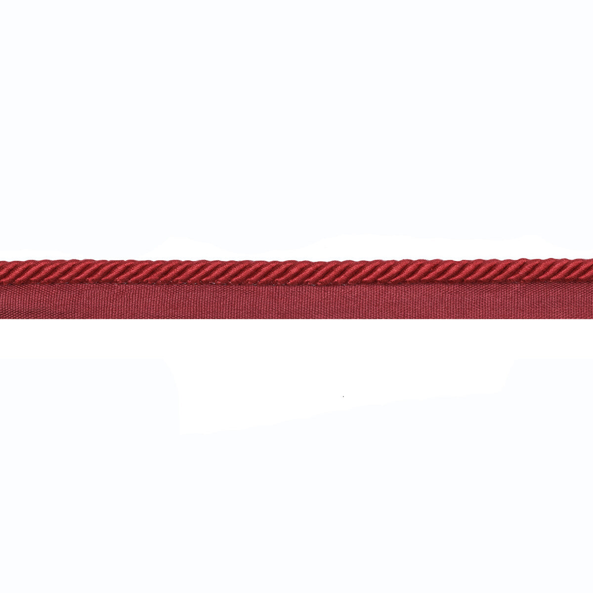 BRUNSCHWIG & FILS T8020106.19.0 BARODET CORD RED TRIM - Eade's Wallpaper