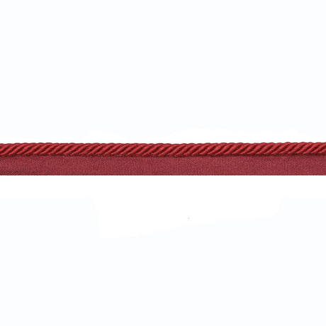 BRUNSCHWIG & FILS T8020106.19.0 BARODET CORD RED TRIM - Eade's Wallpaper