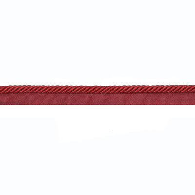 BRUNSCHWIG & FILS T8020106.19.0 BARODET CORD RED TRIM - Eade's Wallpaper