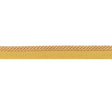 BRUNSCHWIG & FILS T8020106.4.0 BARODET CORD GOLD TRIM - Eade's Wallpaper