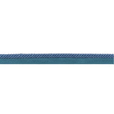 BRUNSCHWIG & FILS T8020106.5.0 BARODET CORD BLUE TRIM - Eade's Wallpaper