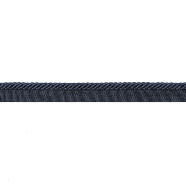 BRUNSCHWIG & FILS T8020106.50.0 BARODET CORD NAVY TRIM - Eade's Wallpaper