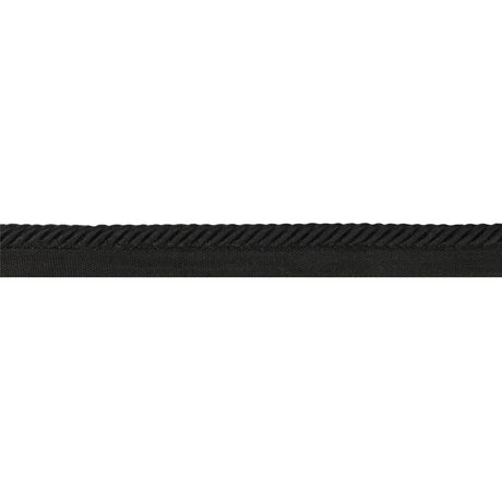 BRUNSCHWIG & FILS T8020106.8.0 BARODET CORD NOIR TRIM - Eade's Wallpaper
