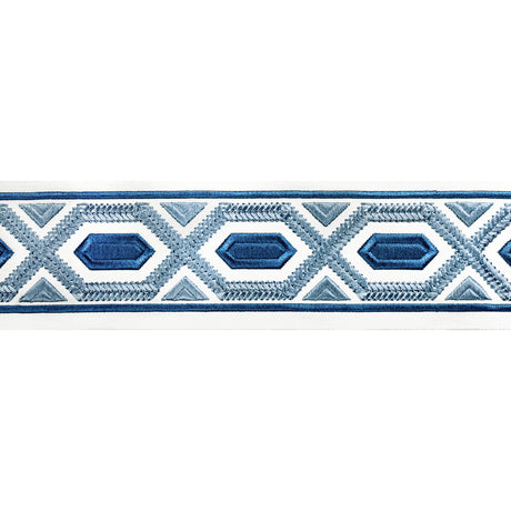 BRUNSCHWIG & FILS T8022100.15.0 AVRIL TAPE DELFT TRIM - Eade's Wallpaper
