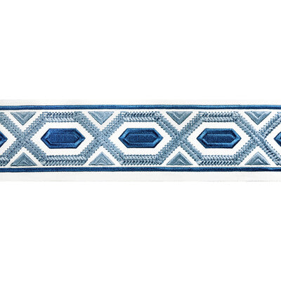 BRUNSCHWIG & FILS T8022100.15.0 AVRIL TAPE DELFT TRIM - Eade's Wallpaper