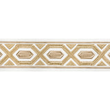 BRUNSCHWIG & FILS T8022100.16.0 AVRIL TAPE SAND TRIM - Eade's Wallpaper