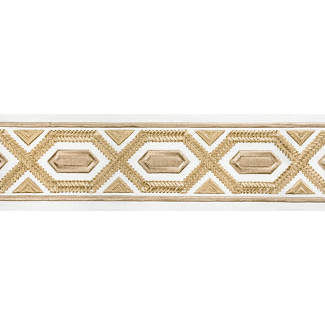 BRUNSCHWIG & FILS T8022100.16.0 AVRIL TAPE SAND TRIM - Eade's Wallpaper