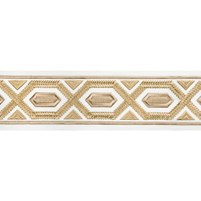 BRUNSCHWIG & FILS T8022100.16.0 AVRIL TAPE SAND TRIM - Eade's Wallpaper