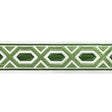 BRUNSCHWIG & FILS T8022100.3.0 AVRIL TAPE LEAF TRIM - Eade's Wallpaper