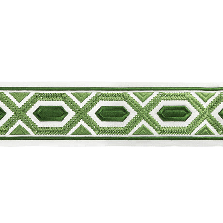BRUNSCHWIG & FILS T8022100.3.0 AVRIL TAPE LEAF TRIM - Eade's Wallpaper