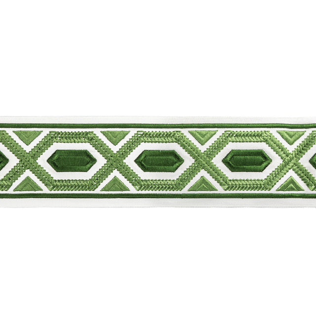 BRUNSCHWIG & FILS T8022100.3.0 AVRIL TAPE LEAF TRIM - Eade's Wallpaper