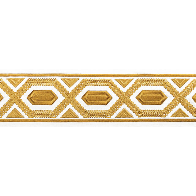 BRUNSCHWIG & FILS T8022100.40.0 AVRIL TAPE CANARY TRIM - Eade's Wallpaper