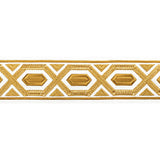BRUNSCHWIG & FILS T8022100.40.0 AVRIL TAPE CANARY TRIM - Eade's Wallpaper