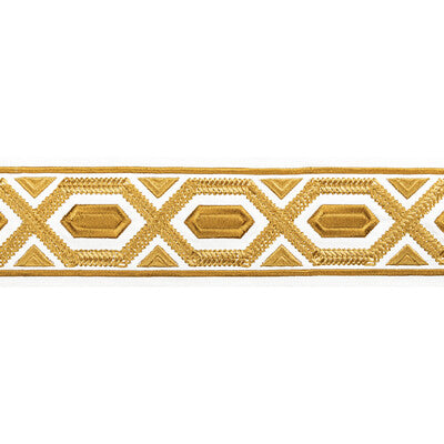 BRUNSCHWIG & FILS T8022100.40.0 AVRIL TAPE CANARY TRIM - Eade's Wallpaper