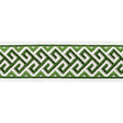 BRUNSCHWIG & FILS T8022101.3.0 AUDETTE TAPE LEAF TRIM - Eade's Wallpaper