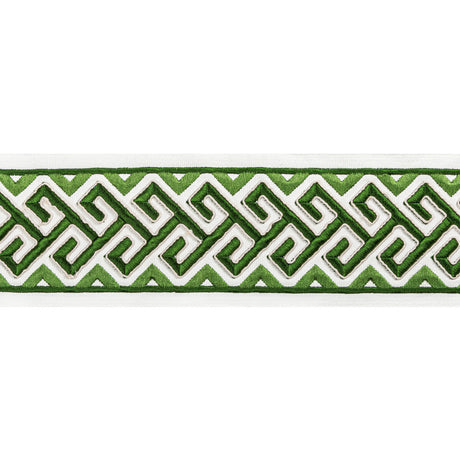 BRUNSCHWIG & FILS T8022101.3.0 AUDETTE TAPE LEAF TRIM - Eade's Wallpaper