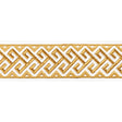 BRUNSCHWIG & FILS T8022101.40.0 AUDETTE TAPE CANARY TRIM - Eade's Wallpaper