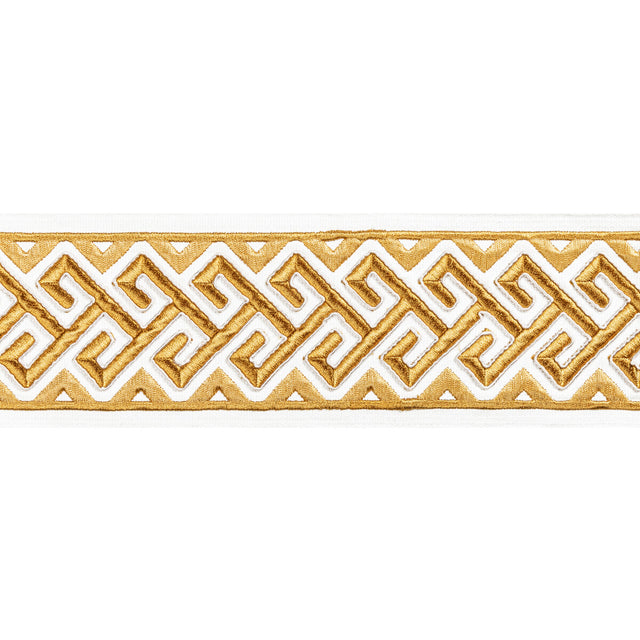 BRUNSCHWIG & FILS T8022101.40.0 AUDETTE TAPE CANARY TRIM - Eade's Wallpaper