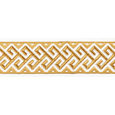BRUNSCHWIG & FILS T8022101.40.0 AUDETTE TAPE CANARY TRIM - Eade's Wallpaper