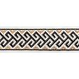 BRUNSCHWIG & FILS T8022101.84.0 AUDETTE TAPE ONYX TRIM - Eade's Wallpaper