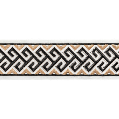 BRUNSCHWIG & FILS T8022101.84.0 AUDETTE TAPE ONYX TRIM - Eade's Wallpaper