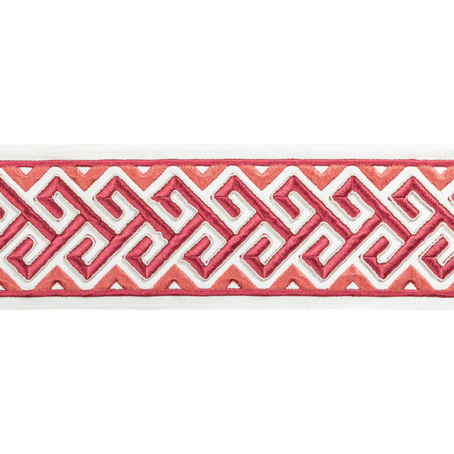 BRUNSCHWIG & FILS T8022101.97.0 AUDETTE TAPE BERRY TRIM - Eade's Wallpaper