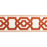 BRUNSCHWIG & FILS T8022102.12.0 CERISE TAPE SPICE TRIM - Eade's Wallpaper