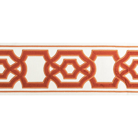 BRUNSCHWIG & FILS T8022102.12.0 CERISE TAPE SPICE TRIM - Eade's Wallpaper