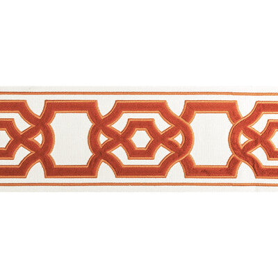 BRUNSCHWIG & FILS T8022102.12.0 CERISE TAPE SPICE TRIM - Eade's Wallpaper