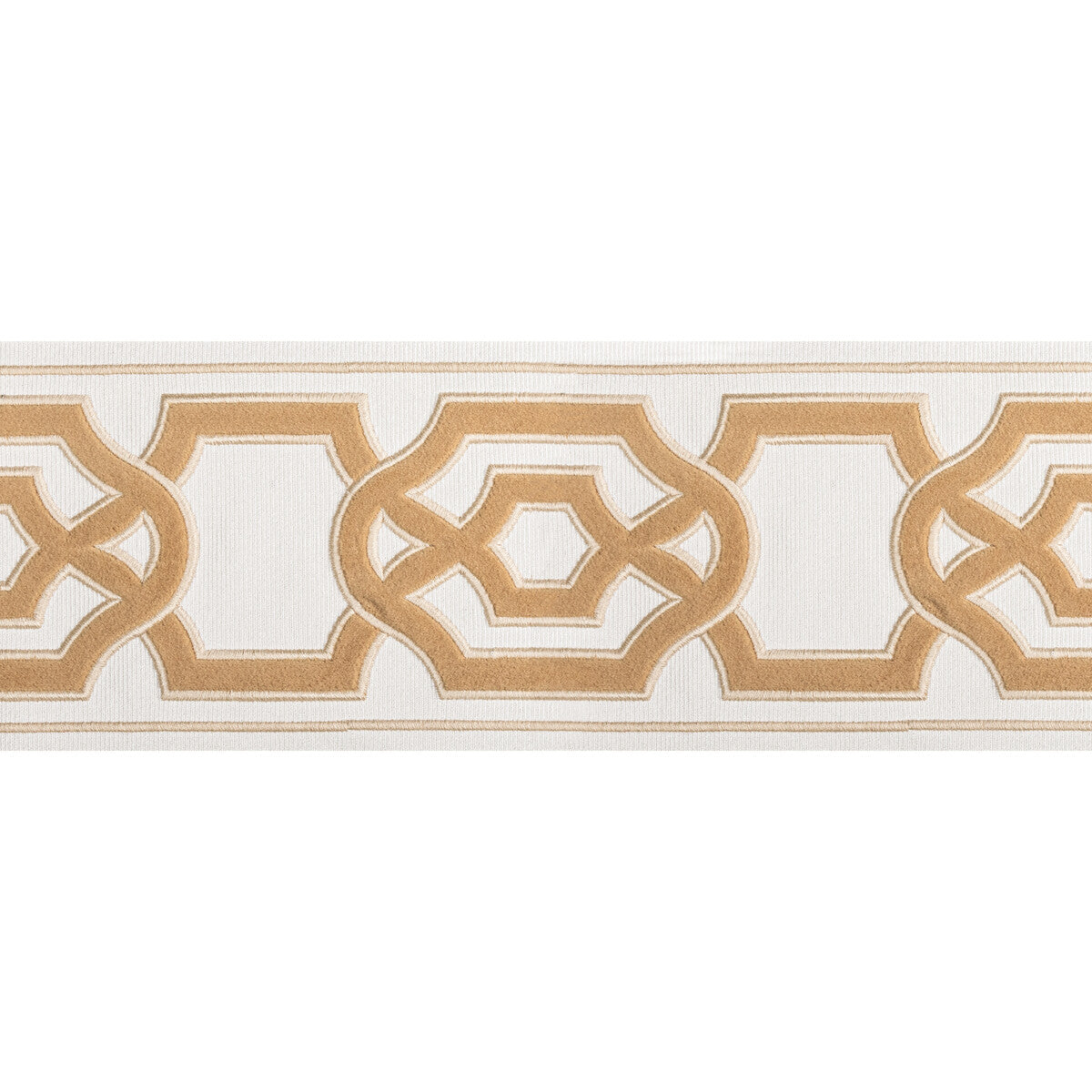 BRUNSCHWIG & FILS T8022102.16.0 CERISE TAPE SAND TRIM - Eade's Wallpaper
