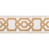 BRUNSCHWIG & FILS T8022102.16.0 CERISE TAPE SAND TRIM - Eade's Wallpaper