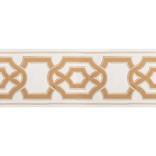 BRUNSCHWIG & FILS T8022102.16.0 CERISE TAPE SAND TRIM - Eade's Wallpaper