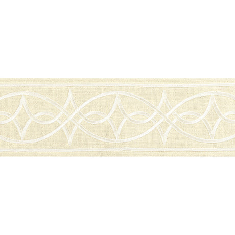 BRUNSCHWIG & FILS T8022104.1116.0 ANAELLE TAPE IVORY TRIM - Eade's Wallpaper