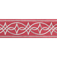 BRUNSCHWIG & FILS T8022104.19.0 ANAELLE TAPE RED TRIM - Eade's Wallpaper